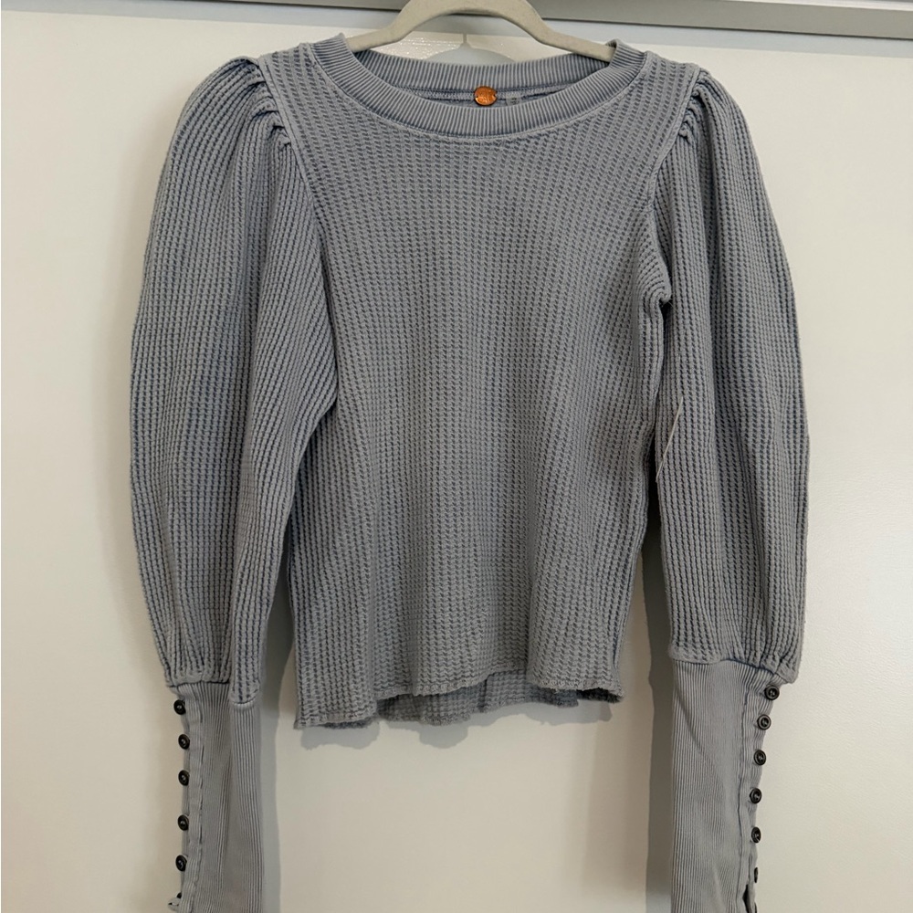 Free People Thermal Scoop Neck Top - Picture 2 of 5